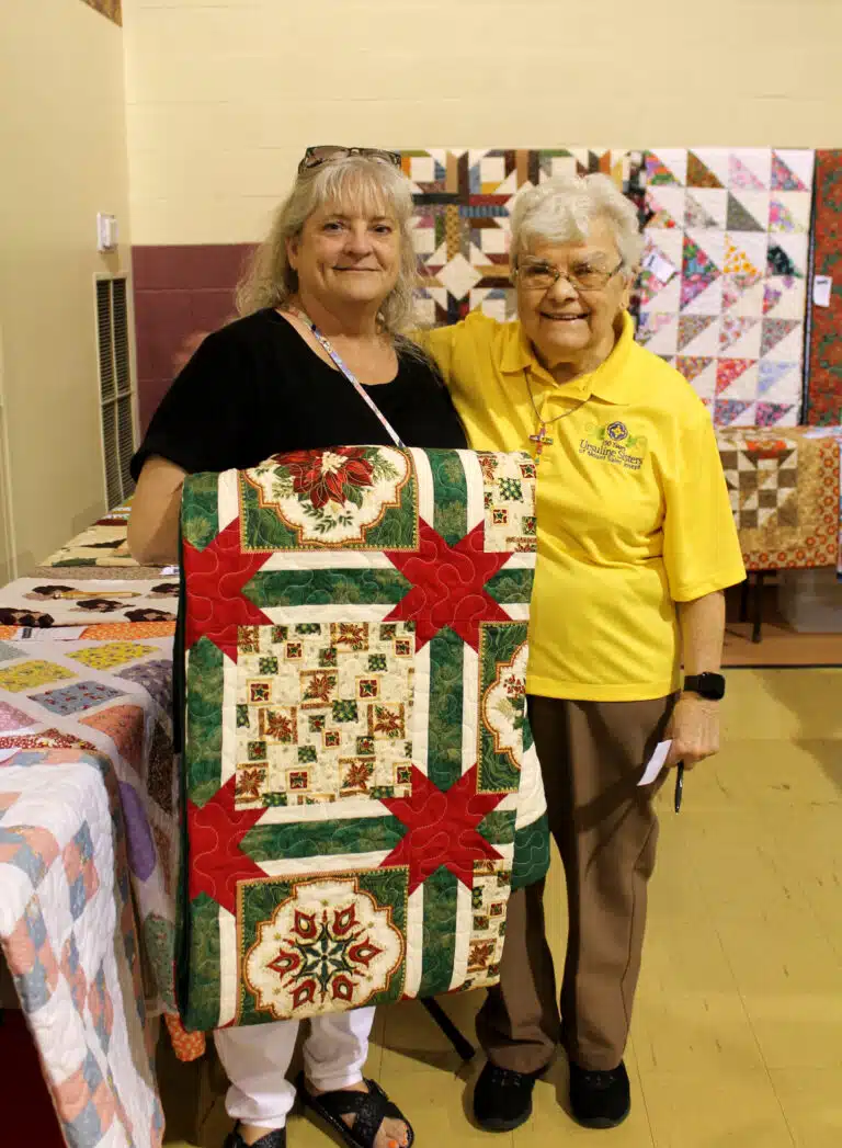 Susan Damin chose Christmas Star. She is pictured with Sister Cecelia Joseph Olinger, right. Susan Damin chose Christmas Star. She is pictured with Sister Cecelia Joseph Olinger, right.
