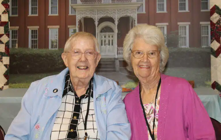 Class of 1956, Sister Grace Simpson, left, and Peggy Murphy McCarthy. Class of 1956, Sister Grace Simpson, left, and Peggy Murphy McCarthy.