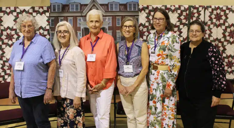 Class of 1970, from left, Loretta White Hamby, Jennifer Speaks McGee, Kathy Ford Young, Beth Calhoun Henderson, Becky Henderson McCarty, and Christine Schwartz Beets. Class of 1970, from left, Loretta White Hamby, Jennifer Speaks McGee, Kathy Ford Young, Beth Calhoun Henderson, Becky Henderson McCarty, and Christine Schwartz Beets.