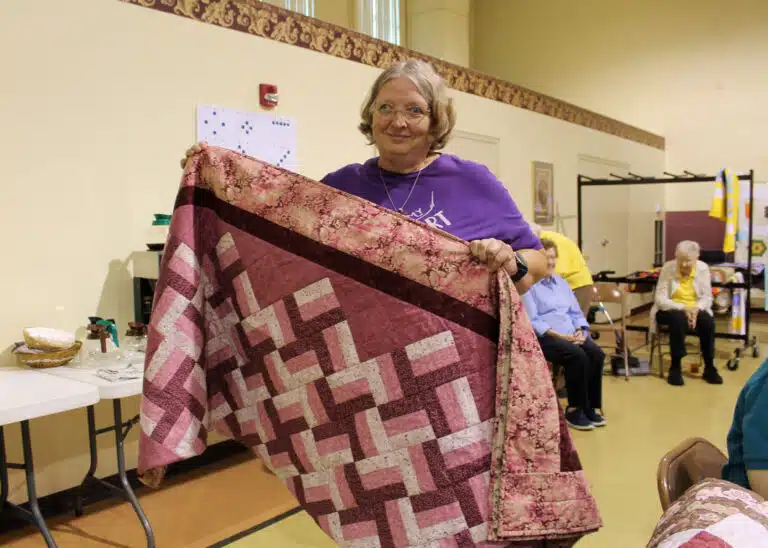Ann Jacobs of Moscow Mills, Mo., was surprised to win another game of bingo, right after the previous win. This time she chose “Cranberry Crunch.” Ann Jacobs of Moscow Mills, Mo., was surprised to win another game of bingo, right after the previous win. This time she chose “Cranberry Crunch.”