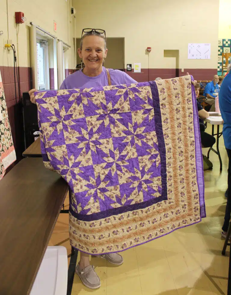 Pam Hazelip won a second time and chose Lavender Garden. Pam Hazelip won a second time and chose Lavender Garden.