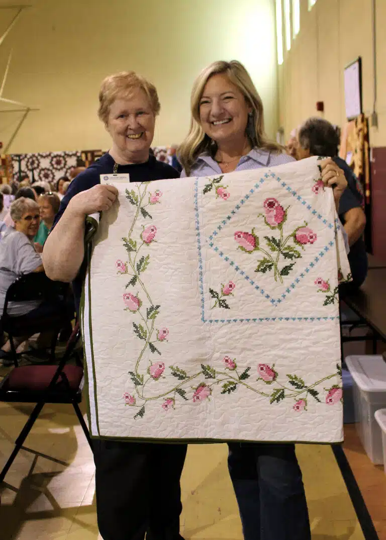 Lauren McCrary, right, chose Roses, Roses in our last game. She is standing with Sister Helena Fischer. The two both work at Brescia University. Lauren McCrary, right, chose Roses, Roses in our last game. She is standing with Sister Helena Fischer. The two both work at Brescia University.