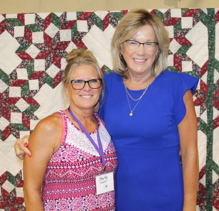 The class of 1981 is Shelly Fowler, left, and Betty Medley-Wallace.