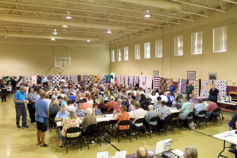 About 170 people joined Ursuline Sisters, staff and volunteers for the Ursuline Sisters’ third Quilt Bingo. The event also took place in 2019 and 2022.