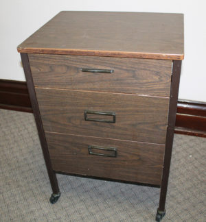 Filing cabinet, 3-drawer