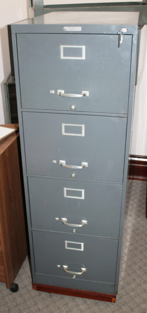Filing cabinet, 4-drawer