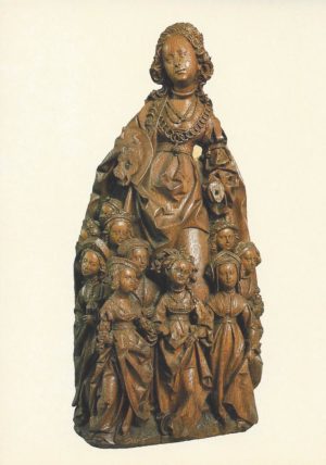 Hl. Ursula mit ihren Jungrauen unter dem Schutzmantel, um 1510-