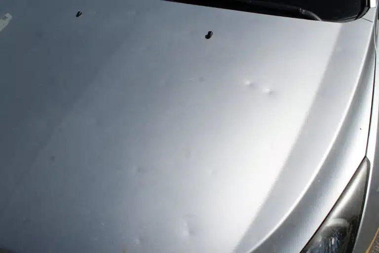 This is typical of many of the Sisters’ cars after they were dented by hail. Some Sisters living in Owensboro had more extensive damage to their cars. This is typical of many of the Sisters’ cars after they were dented by hail. Some Sisters living in Owensboro had more extensive damage to their cars.