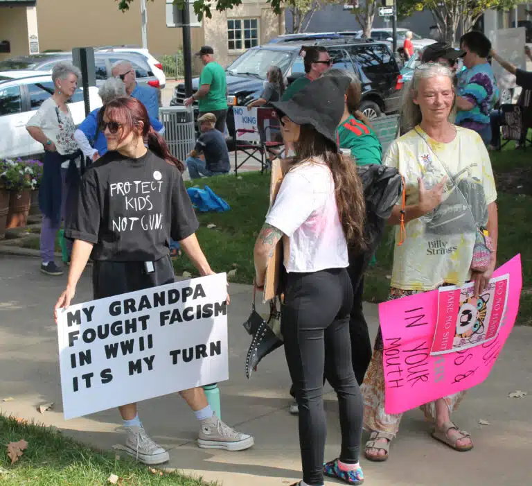 Participants of all ages attended the rally.
