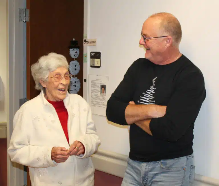 Most conversations with Sister Elaine Burke usually result in laughter, as Bill Blincoe discovers.