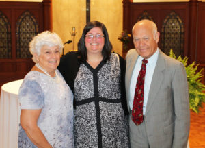 When Sister Stephany joined the Catholic Church in 2005, this couple served as her godparents, Lyn and John Knepler. Lyn was Sister Stephany’s sponsor in RCIA.