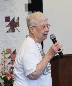Sister Marcella Schrant talks about her efforts to listen to God.