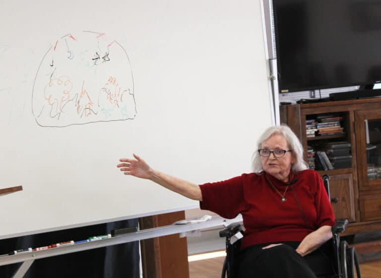 Sister Pat Rhoten talks about the time of creation for the Jewish people. She earned a master’s degree in religious studies from St. Louis University.