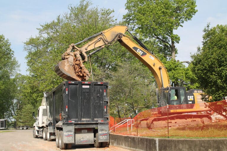 Because the Daviess County Landfill is close by, trucks could be loaded every 30 minutes. Because the Daviess County Landfill is close by, trucks could be loaded every 30 minutes.