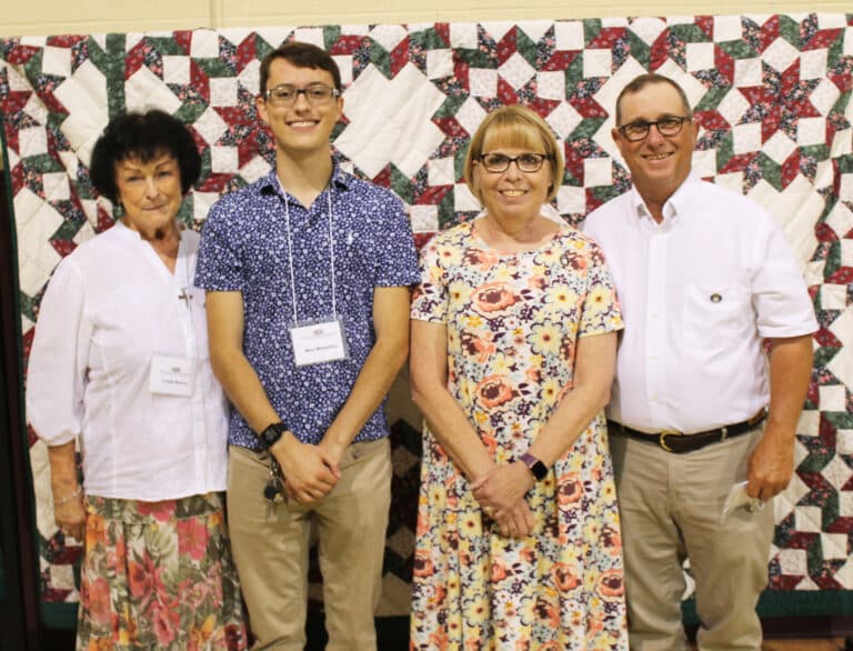 The new Ursuline Associates are from left, Linda Rocco, Wes Wheatley, Alice Durbin and Jamie Durbin.