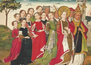 Kolner Meister um 1450-60 Die Ruckkehr der hl. Ursula und ihrer