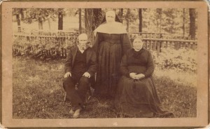 Mother Augustine with her parents.