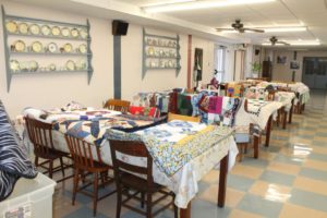 Quilts on display in small dining room 3-6-19 (6)