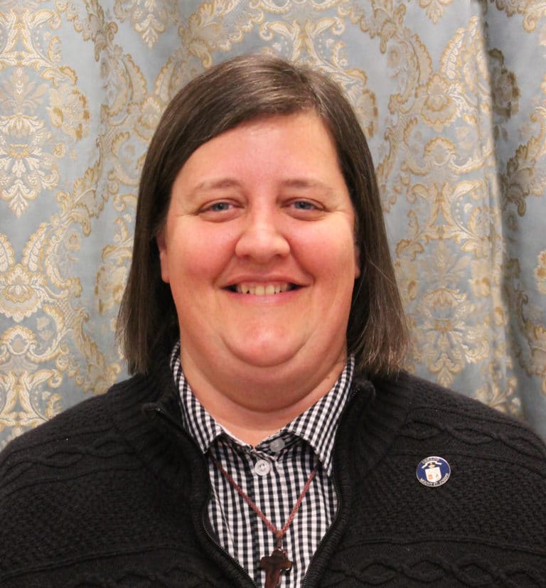 Sister Monica Seaton, councilor-elect