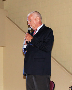Daviess County Judge-Executive Al Mattingly spoke about his connections with the Ursuline Sisters. He said that the Ursulines who taught him had a major impact on his life.