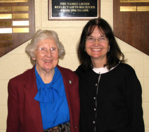 Sr. Martina and Elaine Schmidtberger