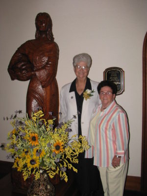 Sr. Mary Lois and Phyllis Troutman