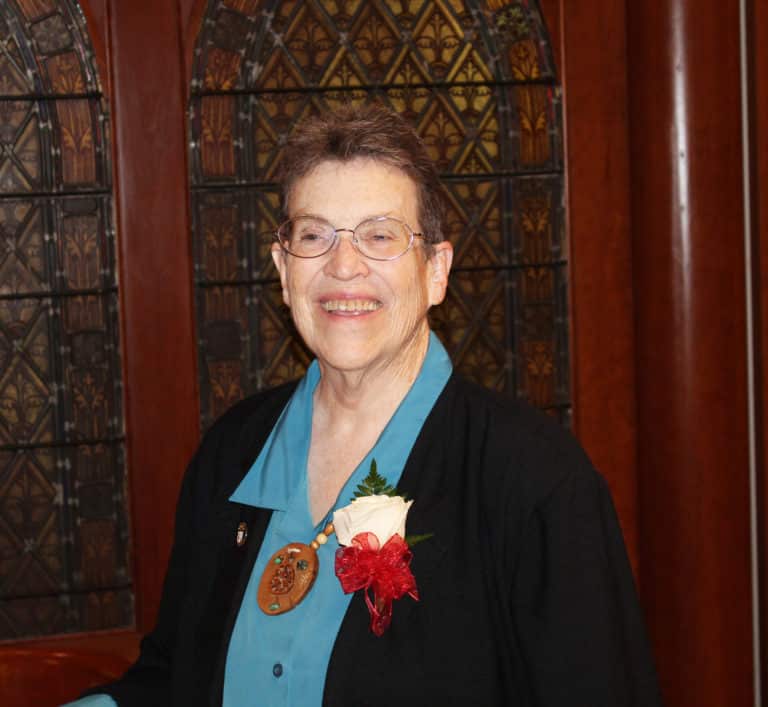 Sister Sharon Sullivan was the lone member of the 40-year jubilee class.