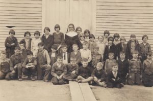 St. Alphonsus students in 1930 with Sister Lucita Greenwell.