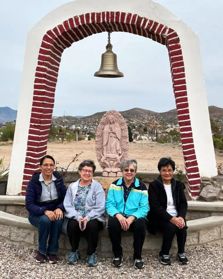 The four Hilton Foundation sponsored sisters who served in Nogales. Sister Jacinta is second from right. The four Hilton Foundation sponsored sisters who served in Nogales. Sister Jacinta is second from right.