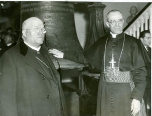 Cardinal Pacelli visits Philadelphia in 1936.